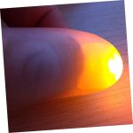 ibasenice 3piezas Luces Mágicas para Dedos Lámpara De Pulgar Brillante y para Fiestas para Espectáculos y Entretenimiento Infantil - Imagen 7