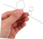BESTonZON De Alambre Memoria De Alta Temperatura para Trucos De Predicción Juguete Educativo Científico Accesorios Novedosos para Espectáculos De Recuerdos De Fiesta - Imagen 4