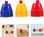 SUPVOX 10juegos Trucos De Accesorios Mágicos De Vasos y Bolas Tejidas para Trucos De para Fiestas y Presentaciones para Adolescentes y Principiantes - Imagen 9