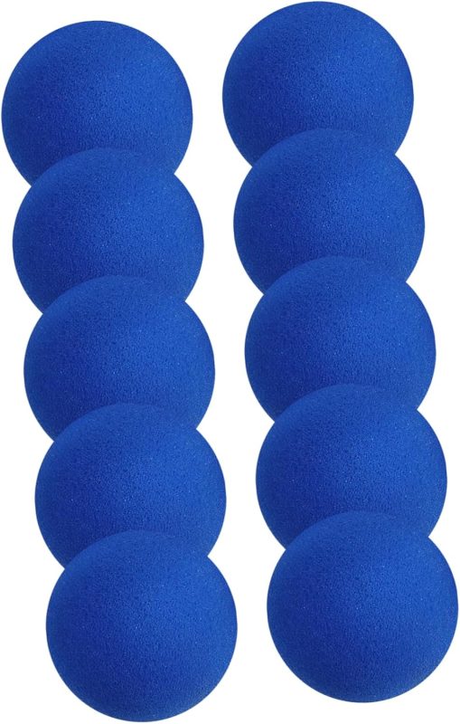 BESTonZON 10piezas Bolas Esponja Suaves para Accesorios De Rendimiento Fiesta Accesorios para Trucos Interactivos