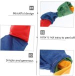 Abaodam 6piezas Bufanda Mágica Colorida para Actuaciones Escenarios Efecto De Cambio De Color Accesorio De Ilusionista para Fiestas y Entretenimiento Infantil - Imagen 6