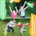 Kleintober Colored Juggling Handkerchiefs l 6 Dance Handkerchiefs with Instructions for First Tricks l Dance Game for Boys and Girls - Imagen 6