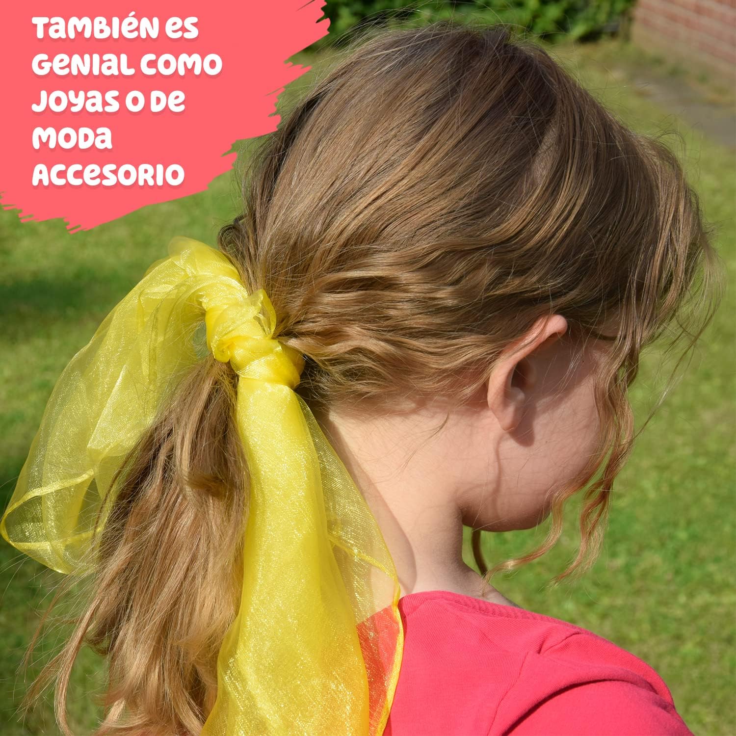 Kleintober Colored Juggling Handkerchiefs l 6 Dance Handkerchiefs with Instructions for First Tricks l Dance Game for Boys and Girls - Imagen 8