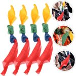 8 Pieces Magic Scarf Sensory Scarf Tricks Scarf Wraps Accessories Ribbon Cotillon Party Favors Scarf Scarves to Play Silk Scarf - Imagen 9