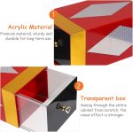 UPKOCH Stage Tricks Box Empty Prank Toys Box That Appears and Disappears Magic Props - Imagen 8