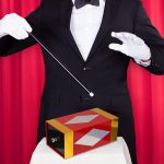 UPKOCH Stage Tricks Box Empty Prank Toys Box That Appears and Disappears Magic Props - Imagen 9