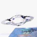 ZQION Mystery UFO Floating Flying Saucer Magic Tricks Floating in Air Street Stage Magic Trick Outdoor Toy - Imagen 5