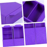 3piezas De Puzle Moradas para Trucos De Accesorios De Escenario Juguetes De - Imagen 5