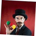 10 Piezas Bolas de Esponja para Espectáculos Interactivos Accesorios de Fiesta y Trucos Mágicos - Imagen 4