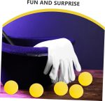 10 Piezas Bolas de Esponja para Espectáculos Interactivos Accesorios de Fiesta y Trucos Mágicos - Imagen 9