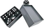 Juego de Dados, Juguete de Dados Infantil, predecir Dice Tricks Dice Child Toy Club Partes Jugando Juegos para reuniones Familiares Great Present Mejora Las Noches de Juego con más Entretenimiento