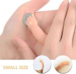 Genérico 4 Pieces Imp Hand Toy Tricks for Thumb Trick Finger Lights Bulk Shake Small Accessories for Hand Tricks Party Favors Silica Gel Khaki - Imagen 7