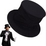 Sombrero De Mago De Calidad - Gorro De Fiesta Infantil De 28,5 Cm, Accesorio De Comedia De Mago, Sombrero De Cosplay Infantil | Accesorio para Celebraciones Teatrales, Suministros para Fiestas - Imagen 8