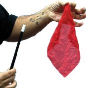 Wand appearance of the handkerchief with explaining video for your easy understanding Collectible Magic Tricks
