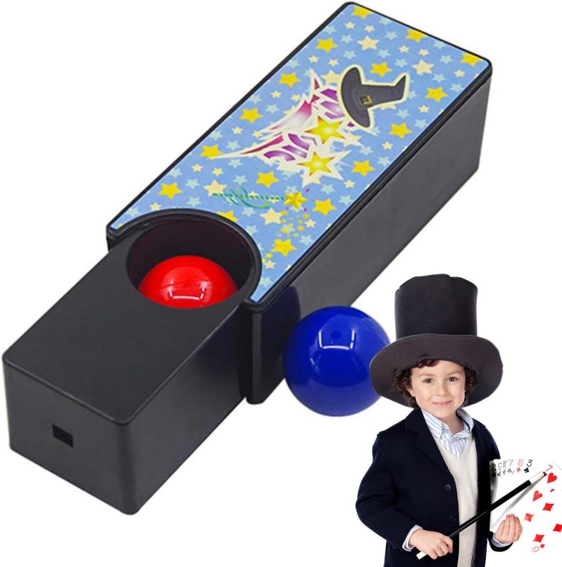 Caja mágica para niños - Caja cambiadora Accesorios para Trucos de Magia Truco de Magia de Primer Plano | Mentalismo, para Principiantes, Adultos, 6-8 años y transformación de Pelota.