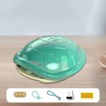 Tortuga de la Adorno Miniatura Feng Shui, Azul - Imagen 7