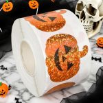 Pegatinas Halloween Para Niños,Pegatinas Calabaza Truco O Trato | 500 Unidades Manualidades Decoración Actividades Fiestas Infantiles Juegos Aula Taller Otoño - Imagen 6