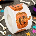 Pegatinas Halloween Para Niños,Pegatinas Calabaza Truco O Trato | 500 Unidades Manualidades Decoración Actividades Fiestas Infantiles Juegos Aula Taller Otoño - Imagen 8