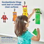 Learning Resources Numberblocks Reusable Clings, Classroom Essentials for Teachers, Recreate the Numberblocks One to Ten on Classroom Whiteboards, Easy to DIY - Imagen 7