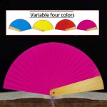 Fan Discolor Magic Props - Mago principiante para fiesta de escenario, mago - Imagen 6