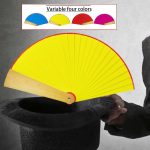 Fan Discolor Magic Props - Mago principiante para fiesta de escenario, mago - Imagen 8