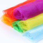 12 Juggling Handkerchiefs, 60 x 60 cm, Multicoloured, Circus Games for Babies, Nursery, Dance Scarves, Juggling Scarves Square, for Children Girls Party Activities Decoration - Imagen 6