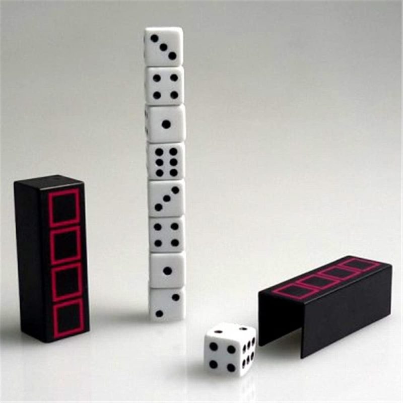 ZQION Dice Tower, close-up magic tricks magic tricks magic tricks illusions magic magician accessories