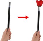 Beginner Friendly Magics Trick Artificial Rose Flower Stick Produced For Magic Tricks Training And Stage Performances Produces Professional Toys - Imagen 3