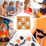 Juego De Mesa De Halloween,Juego De En Raya De Madera - De Halloween para Viaje En Casa Coche Avión Playa Y Aire Libre - Imagen 4