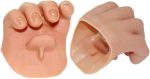 TOYANDONA 1 Pc Hand Wizard Tricks Difficult Stage Show Prop Prank Toy Fake Thumb Tips Novelty Toy Fake Pattern Kid Figure - Imagen 5