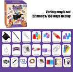 Magic Kit Set - Magic Tricks for Kids, Wizard Tools for Beginners | Complete Magic Instruction Guide, Interactive Learning Game, Fun Show Starter for Birthday - Imagen 4