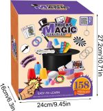 Magic Kit Set - Magic Tricks for Kids, Wizard Tools for Beginners | Complete Magic Instruction Guide, Interactive Learning Game, Fun Show Starter for Birthday - Imagen 7