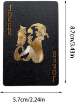 Combustible De De De Lujo: Personalizadas De 54 Piezas, Accesorio De Trucos De Magia, Juego De Coleccionables, Mazo Completo De Cincuenta Y Cuatro Índice Estándar | Acces - Imagen 6
