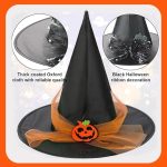 Halloween Costumes for Kids Witch Hat and Magic Broom Wizard Costume Halloween Performance Costumes for Girls Witch Costumes Party Cosplay (Pink - Imagen 3