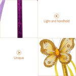 7 Piezas Varitas de Hadas para Niñas Varita con Cintas Suaves Ligera y Fácil de Agarrar Accesorios para Fiesta de Disfraces Cumpleaños y Presentaciones Escénicas - Imagen 3