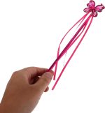 7 Piezas Varitas de Hadas para Niñas Varita con Cintas Suaves Ligera y Fácil de Agarrar Accesorios para Fiesta de Disfraces Cumpleaños y Presentaciones Escénicas - Imagen 4