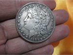 1888 Ancient One Dollar Coin – Old American Coins – Uncirculated United States Morgan Dollar - Imagen 4