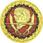 Metal Pirate Skull Commemorative Coin - George Lowther Challenge Three-Dimensional Coin Collection - Imagen 4