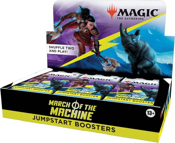 Magic The Gathering March of The Machine Jumpstart Booster Box, 18 Packs