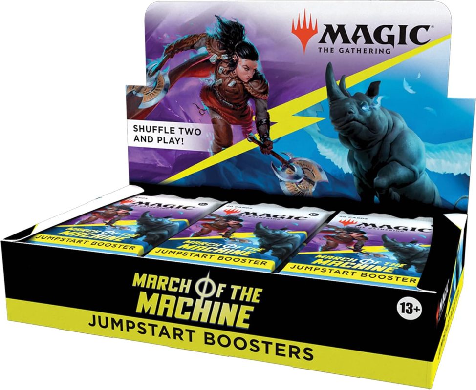 Magic The Gathering March of The Machine Jumpstart Booster Box, 18 Packs