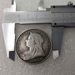 YunBest 1897 Antique UK Coin - Victoria Queen Coin - Antique UK Lucky Coin - Commemorative Coins - Discover the History + KaiKBax Bag - Imagen 6