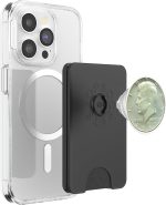 John F Kennedy 40 por ciento de plata moneda de medio dólar PopSockets PopWallet para MagSafe - Imagen 3