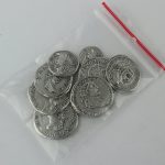 Antique Silver Plated Roman Coins - Handmade Reproduction 8 Pieces - Imagen 4