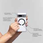 John F Kennedy 40 por ciento de plata moneda de medio dólar PopSockets PopGrip para MagSafe - Imagen 5