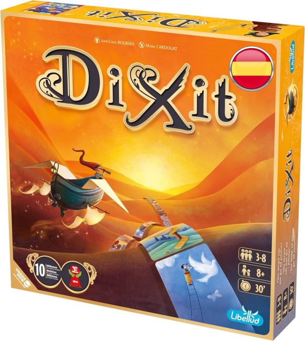 Asmodee, Dixit, A Picture Worth A Thousand Words, Family Board Game for Children from 8 years, Imagination and Intuition, Creative Board Game, 3 to 8 Players, 30 min, Libellud