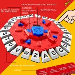 ¡BASTA! Board Game in Spanish, Octogonal Design with 24 Letters, Electronic Version of the Classic Word Game, Includes 35 Cards with 140 Categories, Ideal for Children and Adults - Imagen 3