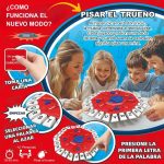 ¡BASTA! Board Game in Spanish, Octogonal Design with 24 Letters, Electronic Version of the Classic Word Game, Includes 35 Cards with 140 Categories, Ideal for Children and Adults - Imagen 4