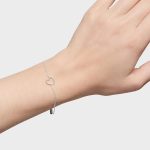 TOUS Sterling Silver Bracelet for Women with Heart Motif, 17.5 cm Long, Elegant and Sophisticated, Silhouette Collection - Imagen 5