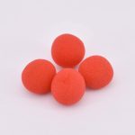 1 Set Sponge Brother with 4 Pcs Red Sponge Balls Magic Tricks Fun Stage Street Illusion Accessories Accessories Mentalism - Imagen 4