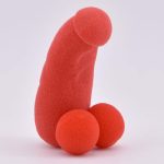 1 Set Sponge Brother with 4 Pcs Red Sponge Balls Magic Tricks Fun Stage Street Illusion Accessories Accessories Mentalism - Imagen 5